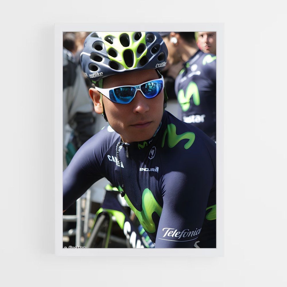 Poster Nairo quintana – affiche Cyclisme (vue 3)